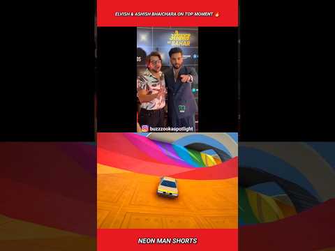 Elvish Yadav & Ashish Chanchlani Bhaichara on top moment 🔥 #shorts