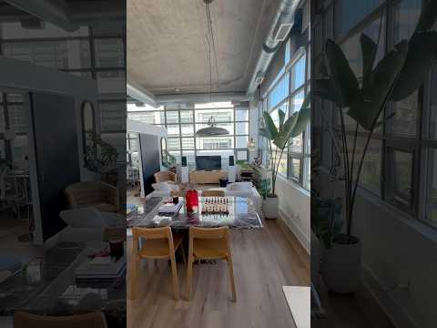 Bright Toronto Loft in Historic Building #apartmentdecor #interiordesign #home #interiordesign