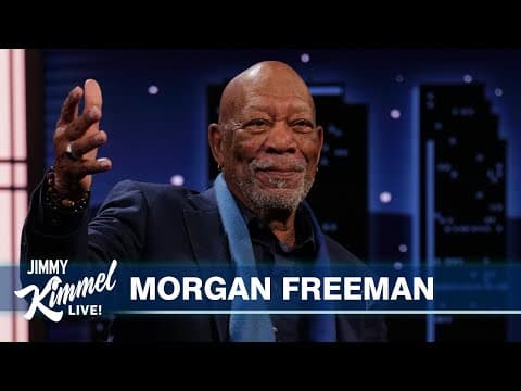 Morgan Freeman on Diane Keaton Calling Him Her Best On Screen Kiss & Singing with Al Green