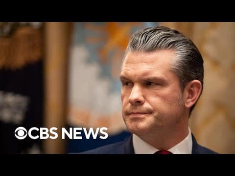 Defense bill would limit Pentagon travel funds until boat strike footage released