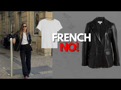 12 Outdated Pieces Elegant French Women Avoid (40+)