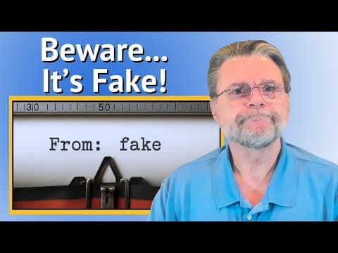 “From” Spoofing: How Spammers Send Email That Looks Like It Came From You