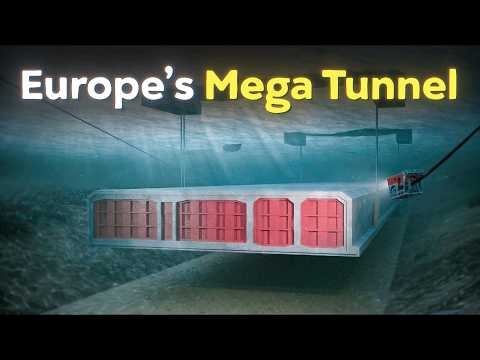 How the World’s Largest Underwater Tunnel Is Being Built