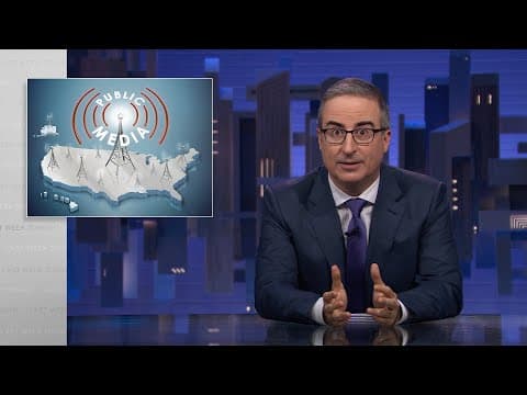 Public Media: Last Week Tonight with John Oliver (HBO)