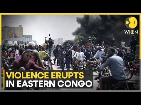 DR Congo: Fighting Between M23 Rebels & Congolese Forces Intensifies | WION News