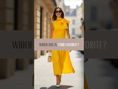 Which one is your favorite? #fashion