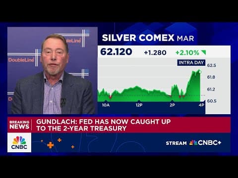 DoubleLine's Gundlach: I've turned positive on commodities broadly