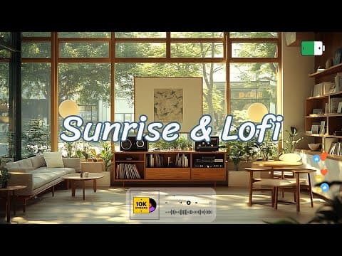 Morning Coffee & Lofi☕Lofi Energy Boost🌞Soft & Motivating Chill Beats to Keep You Focused & Inspired