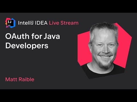OAuth for Java Developers