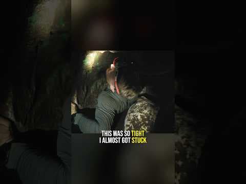 This is Hell Hole, a terrifying cave with a hidden secret inside