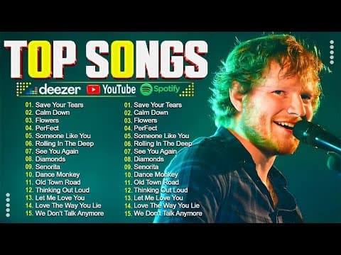 Ed Sheeran, Rihanna, Selena Gomez, Bruno Mars, Maroon 5, Zayn, Adele, Dua Lipa 💎 Billboard Hot 100