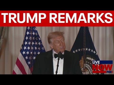 Trump speaks at Kennedy Center dinner