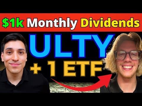 He Pairs ULTY & MSTY with 1 ETF for Long-Term Growth & $1,000 in Monthly Dividends…