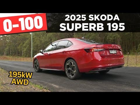 2025 Skoda Superb 195 TSI: Detailed review – 0-100 & POV test drive