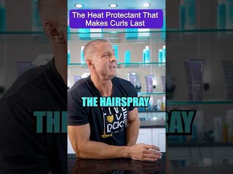 The Heat Protectant That Makes Curls Last