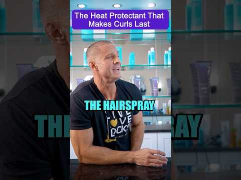The Heat Protectant That Makes Curls Last