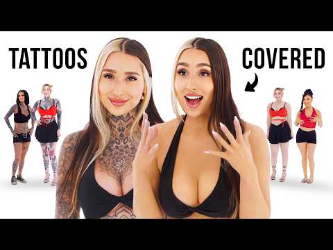 Blind Dating Girls Before & After Tattoos