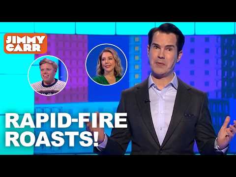 Rapid-Fire Roasts & One-Liners - MARATHON Edition | 8 Out of 10 Cats | Jimmy Carr