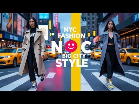 🗽 New York Fashion 2025 | Big City Style & Trends You Need to See 🔥👠👕